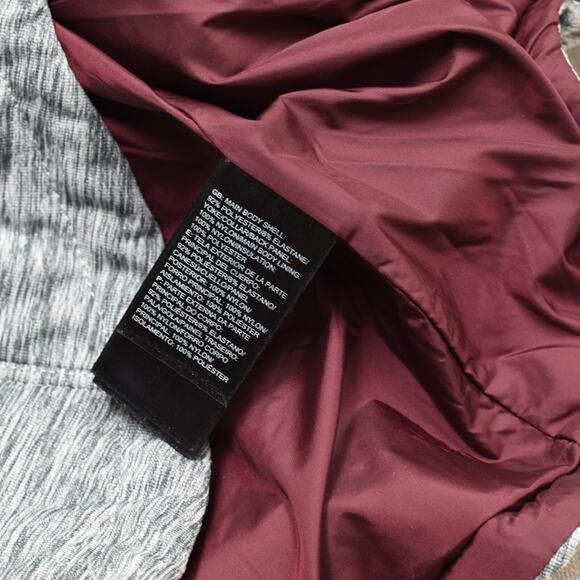 The North Face Women's Pseudio Vest Full Zip Polyester Gray Red Size M Insulated - Picture 8 of 8